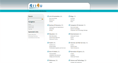Desktop Screenshot of 4114u.com